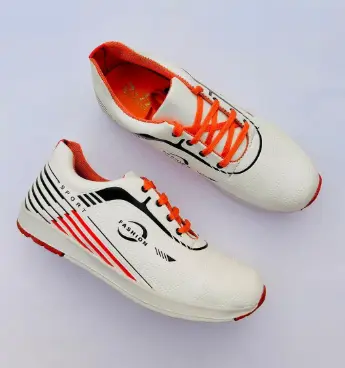 Men's Synthetic Leather Sneakers  (39)
